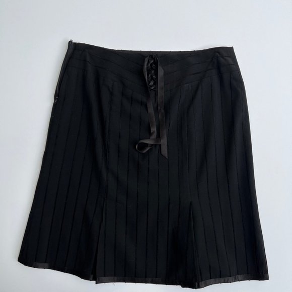 Nanette Lepore Dressy Skirt - Black Size 4 - Picture 2 of 3